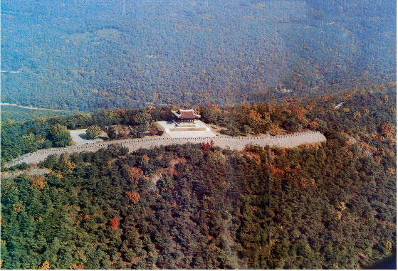 Panoramic view of Taesongsan Fort Panoramic view of Taesongsan Fort