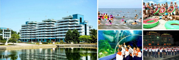 전국도처에 있는 소년단야영소들