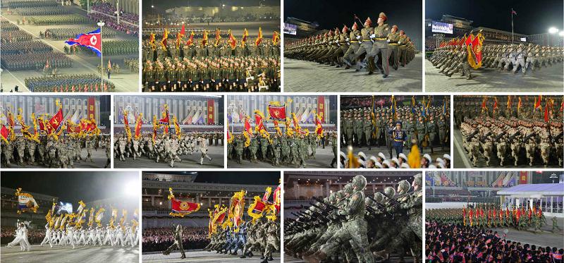 백전백승의 강철의 대오 조선인민군