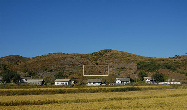 동암동유적의 원경