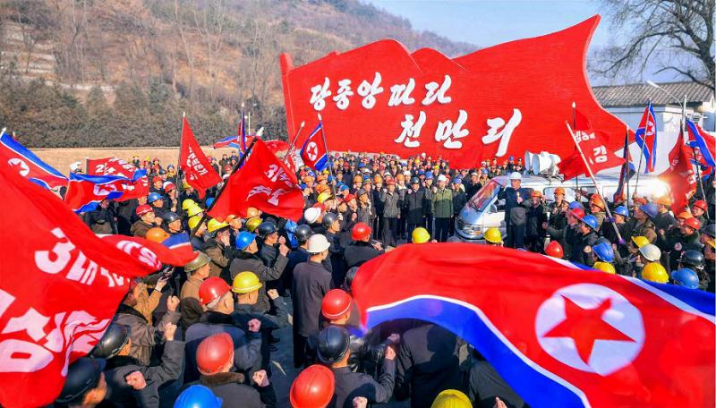 당의 사랑과 믿음에 보답할 열의에 넘쳐있는 탄부들