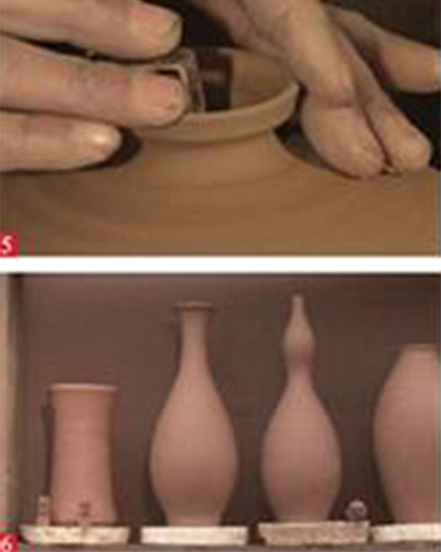 청자기의 모양잡기