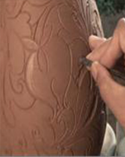 청자기의 상감장식기법-1