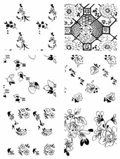 조선봉건왕조시기 옷무늬