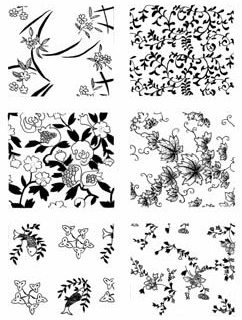 조선봉건왕조시기 옷무늬