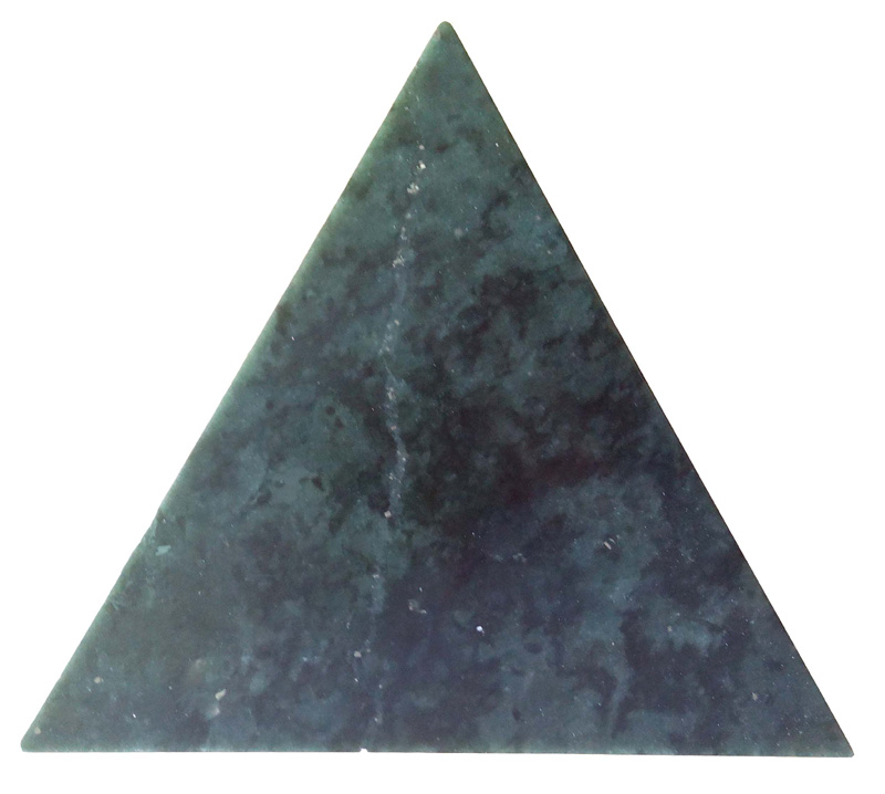 정삼각형의 푸른색옥돌판