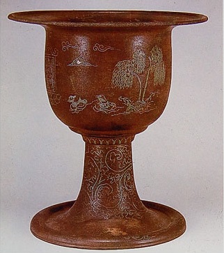 버들짐승무늬오동향로