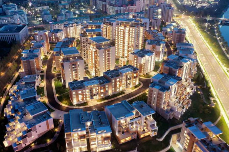   보통강강안다락식주택구