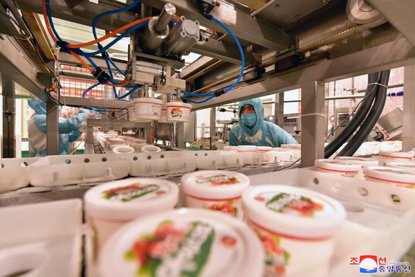 대성산아이스크림공장 내부