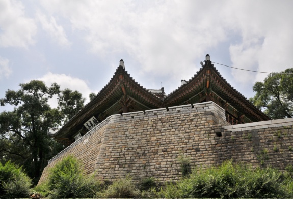 관서8경의 절경중의 하나인 평양의 련광정