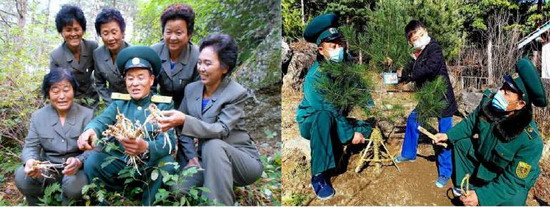 강영수와 그의 가족들