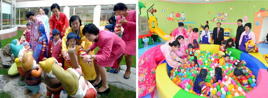 세상에 부럼없이 씩씩하게 자라는 원아들