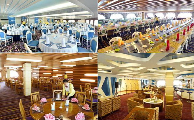  《무지개》호의 내부