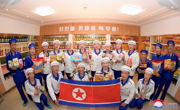 우리 당 지방발전정책의 실질적인 덕을 보는 김화군의 전변상