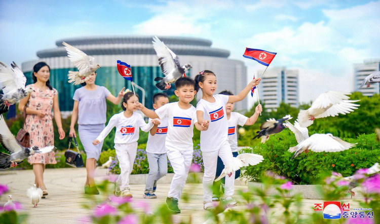 어린이들의 모습