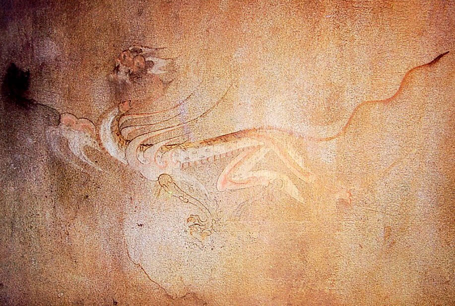 강서중무덤에 그려진 백호