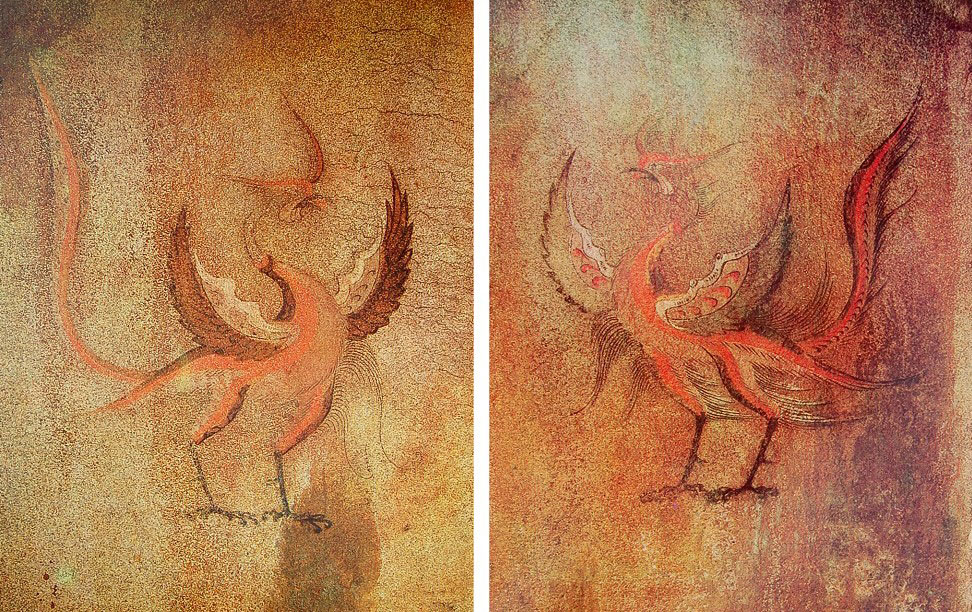 강서중무덤에 그려진 주작