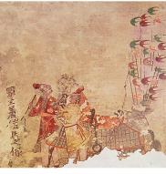 개마무덤의 벽화