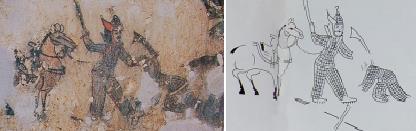 통구12호무덤의 무사