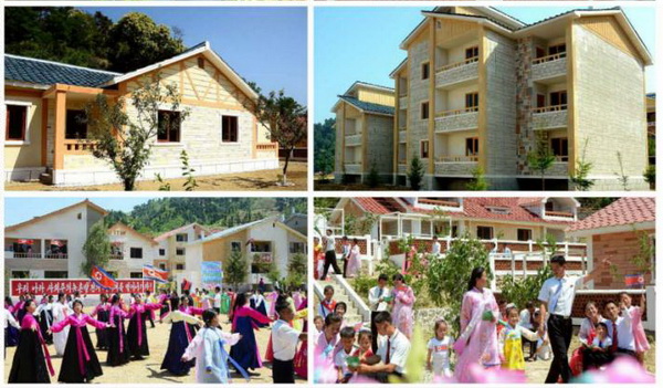 Agricultural workers are pleased after receiving dwelling houses