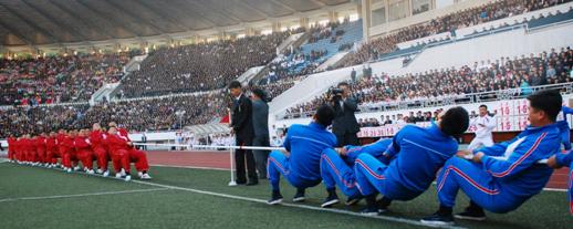 Перетягивание каната как массовый национальный вид спорта в наше время