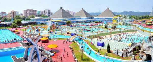 문수물놀이장의 야외물놀이장