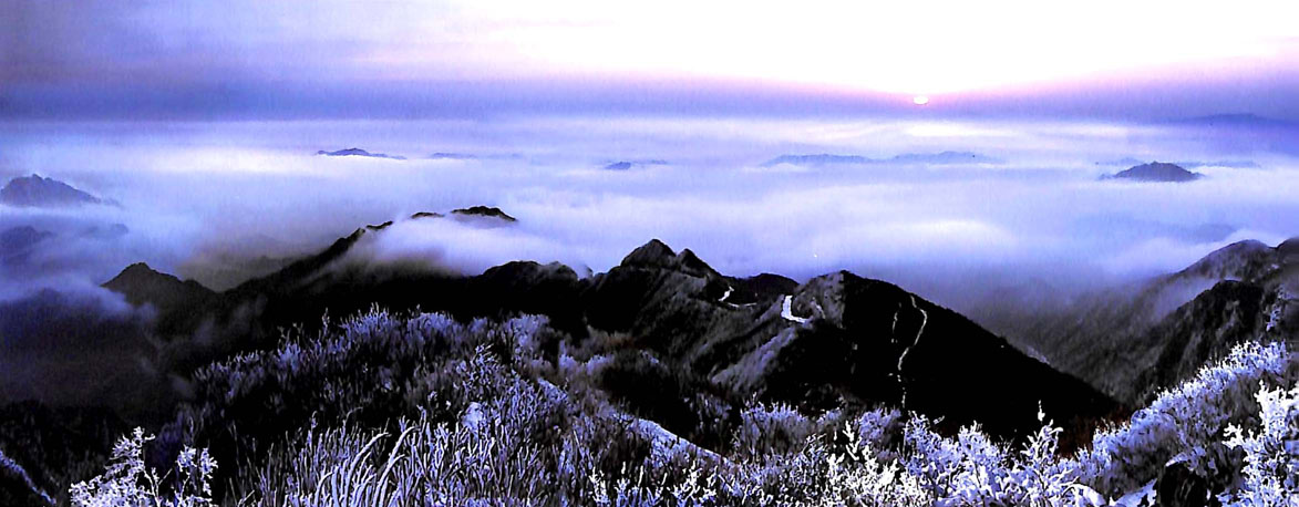 선군의 산악 오성산