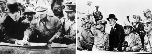 덜레스와 한국군장성들 덜레스와 한국군장성들