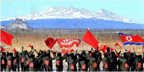 백두의 혈통을 꿋꿋이 이어나가는 청년전위들