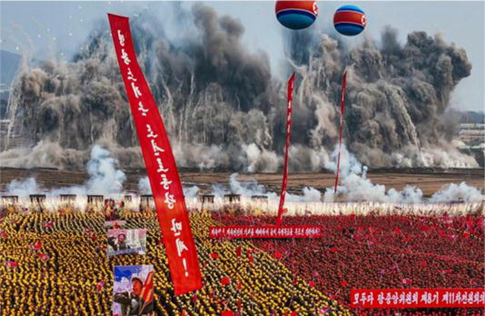 2025년 2월에 진행된 화성지구 4단계 1만세대 살림집건설착공식