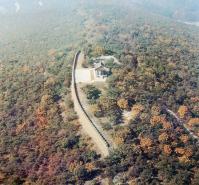 복구된 소문봉성벽