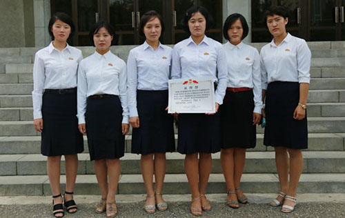 Kim Il Sung University won the first place in general at the September 5th Prize University Students Sports Competition