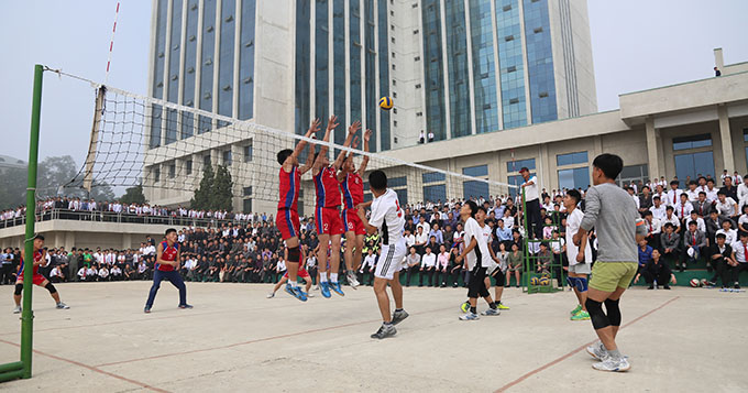 대학창립 73돐경축 체육경기 대학창립 73돐경축 체육경기