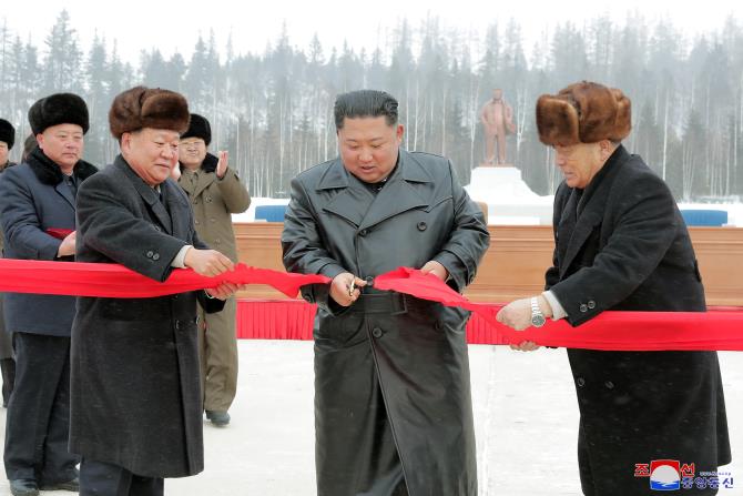 Construction of Township of Samjiyon County Completed