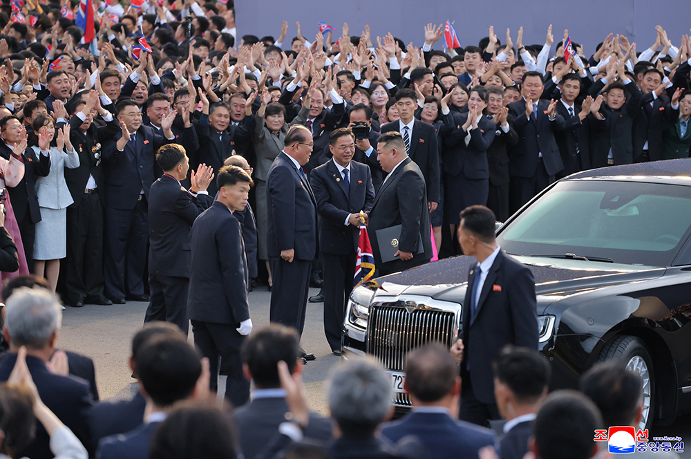 Respected Comrade Kim Jong Un Pays Congratulatory Visit to Kim Il Sung University on Its 80th Founding Anniversary