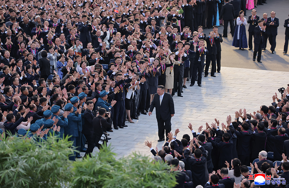 Respected Comrade Kim Jong Un Pays Congratulatory Visit to Kim Il Sung University on Its 80th Founding Anniversary