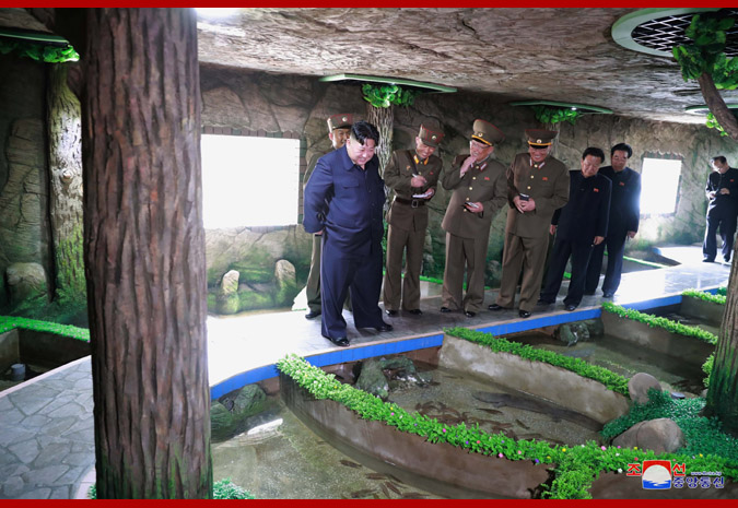 Supreme Leader Kim Jong Un Inspects Sinchang Fish Farm