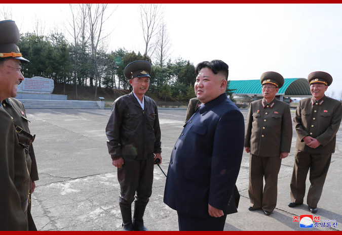Supreme Leader Kim Jong Un Guides Flight Drill of Unit 1017 of KPA Air and Anti-Aircraft Force