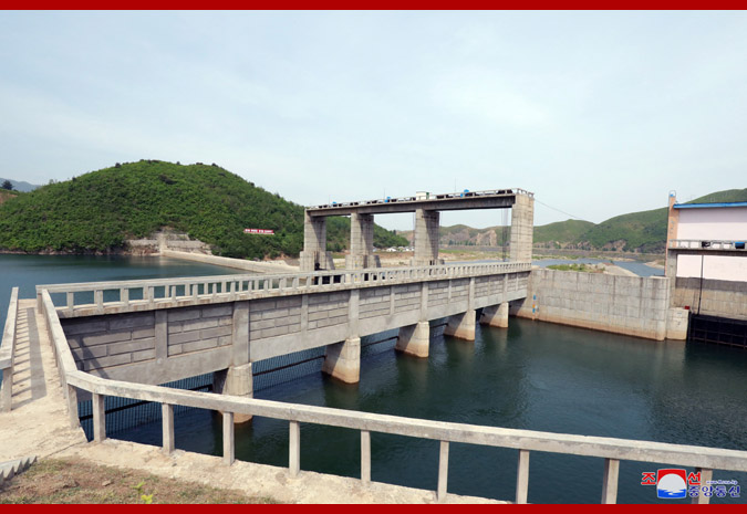 Supreme Leader Kim Jong Un Gives Field Guidance to Kumyagang Power Station No. 2