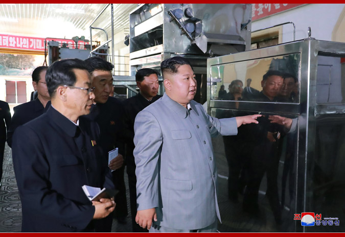 Supreme Leader Kim Jong Un Gives Field Guidance to Jangjagang Machine Tool Factory