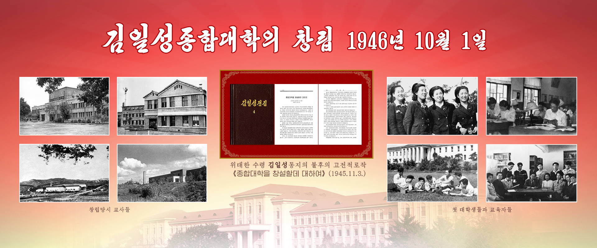 김일성종합대학창립 80돐