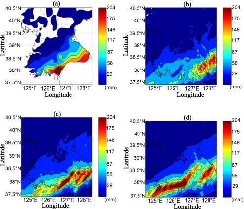 accumulated precipitation 