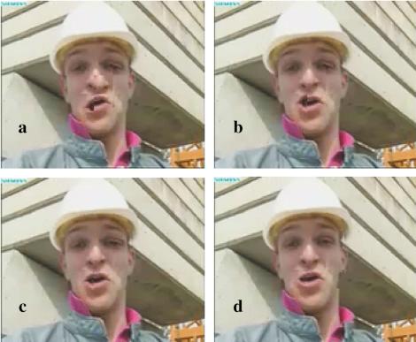 여러가지 수복방법으로 회복된 화상 여러가지 수복방법으로 회복된 화상