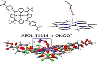 Reduction of peroxynitrite by some manganese porphyrins