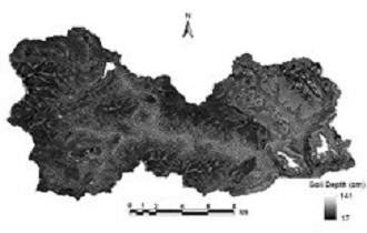 The improvement of soil depth estimation using parent materials dataset